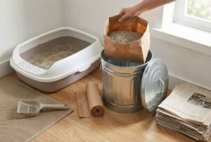 Read more about the article How to Dispose of Cat Litter Without Plastic Bags
