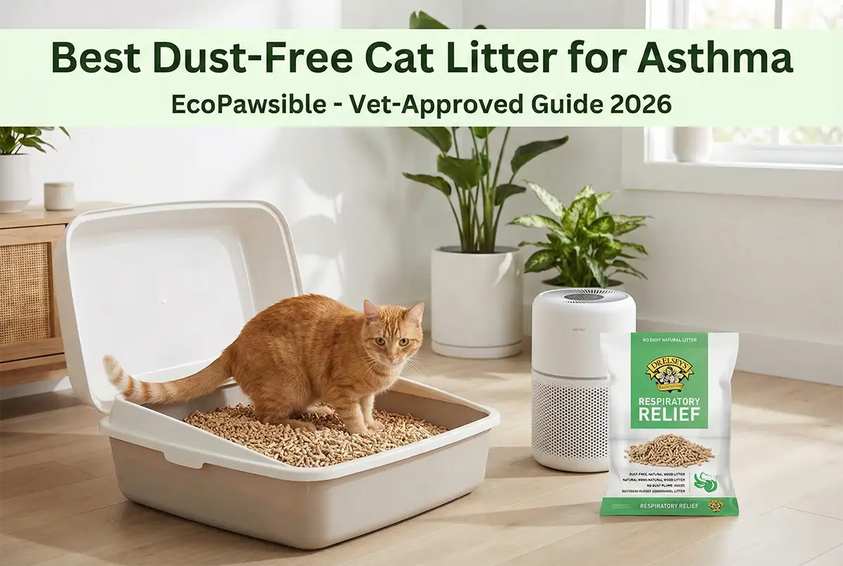 Read more about the article 5 Best Dust-Free Cat Litter for Asthma (2026 Vet-Approved Guide)