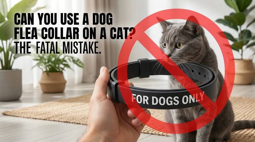 You are currently viewing The Fatal Mistake: Can You Use a Dog Flea Collar on a Cat?