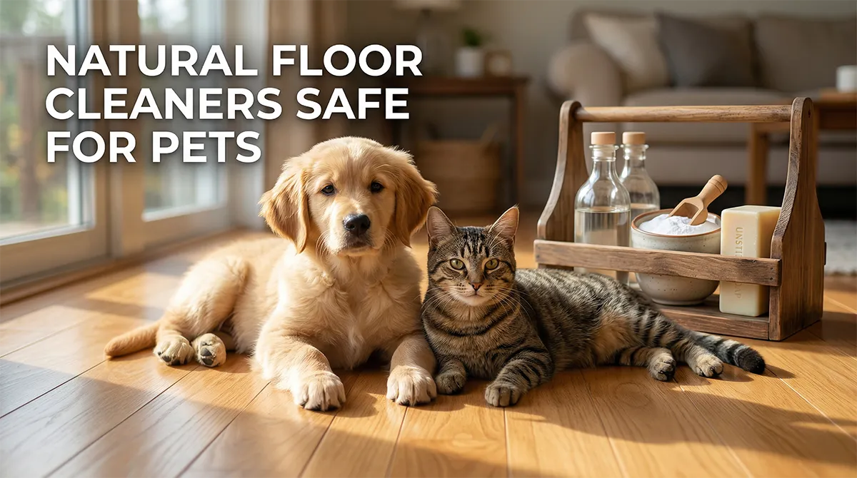 You are currently viewing The Ultimate Guide to Natural Floor Cleaners Safe for Pets